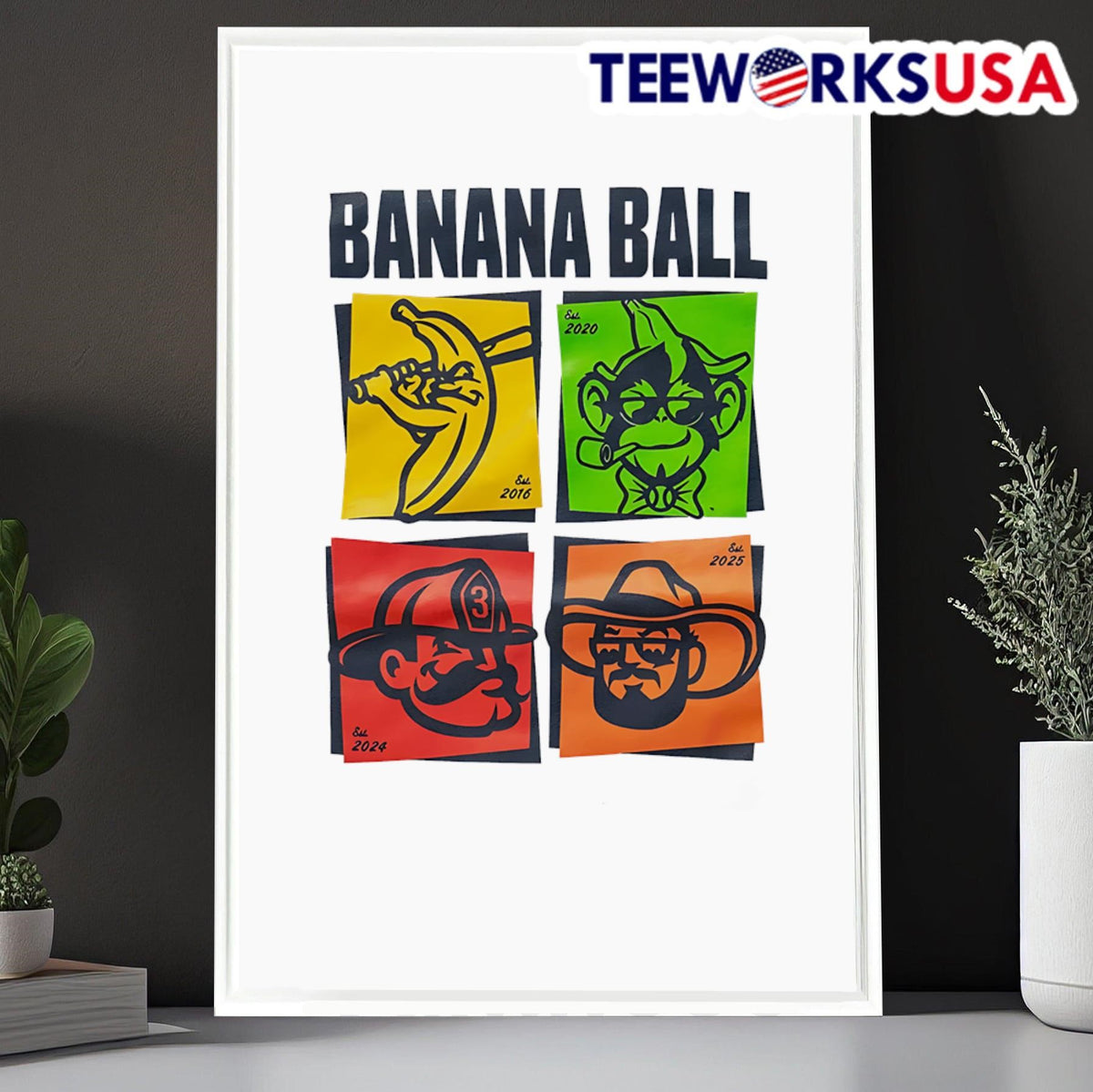 Banana Ball 2025 - Adult & Kids T-Shirts, Sweatshirts & Hoodies apparel design preview 6