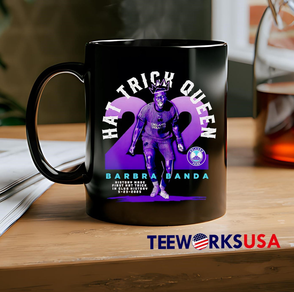 Barbra Banda Orlando Pride Hat Trick - Adult & Kids T-Shirts, Sweatshirts & Hoodies apparel design preview 2