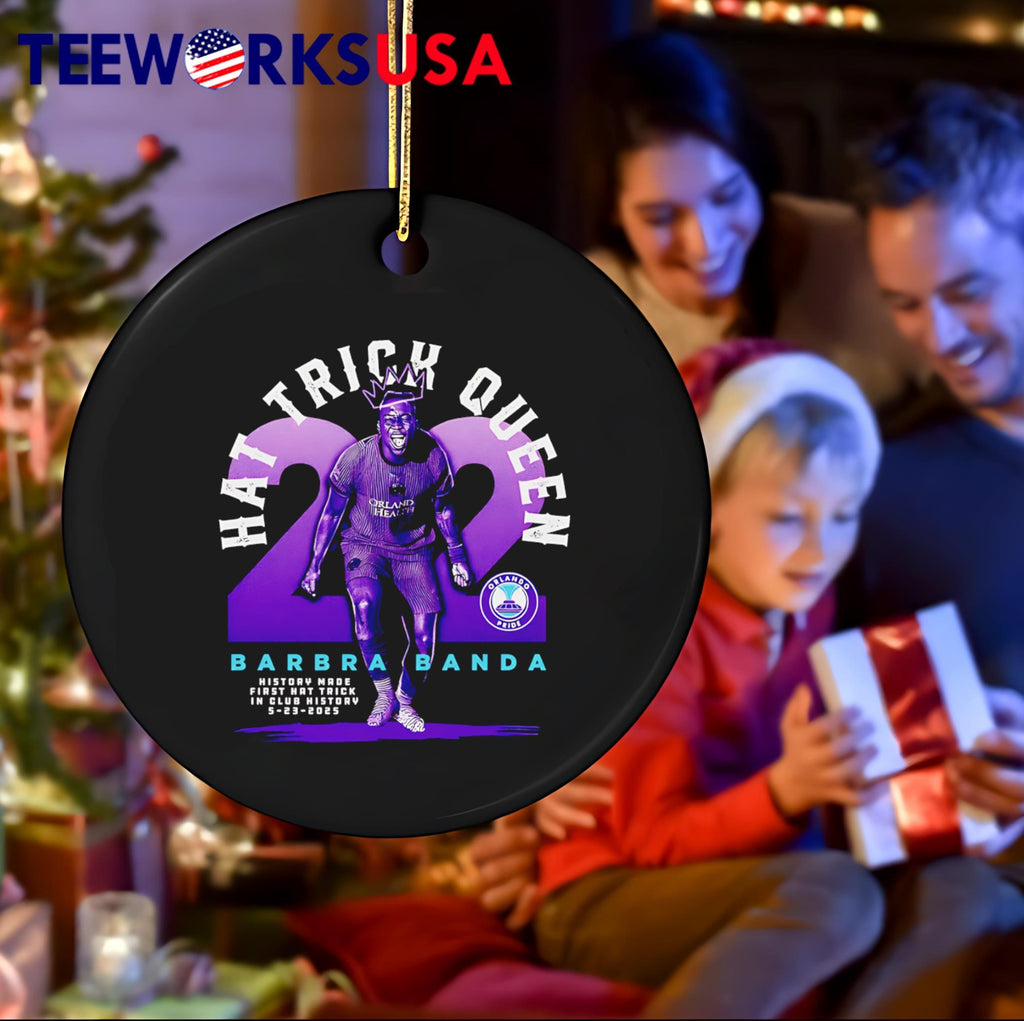 Barbra Banda Orlando Pride Hat Trick - Adult & Kids T-Shirts, Sweatshirts & Hoodies apparel design preview 4