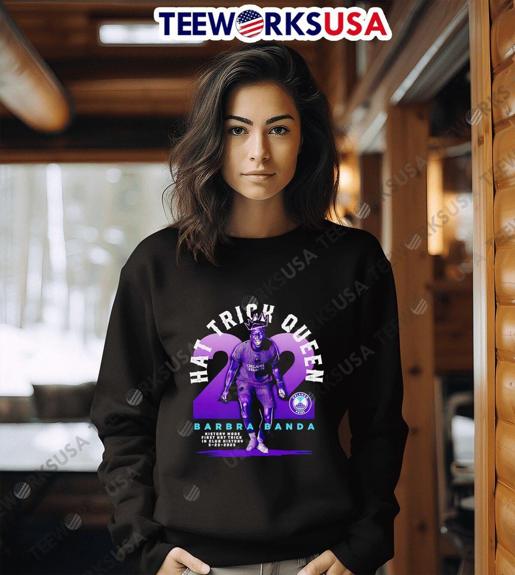 Barbra Banda Orlando Pride Hat Trick - Adult & Kids T-Shirts, Sweatshirts & Hoodies apparel design preview 6