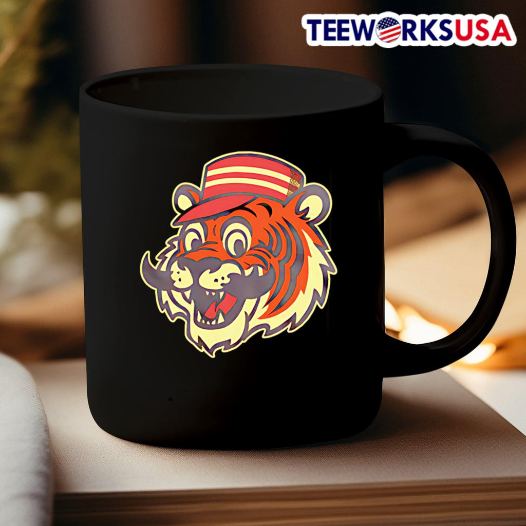 Baseball Tiger - Adult & Kids T-Shirts, Sweatshirts & Hoodies apparel design preview 3