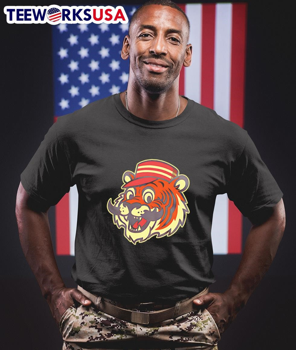Baseball Tiger - Adult & Kids T-Shirts, Sweatshirts & Hoodies apparel design preview 1