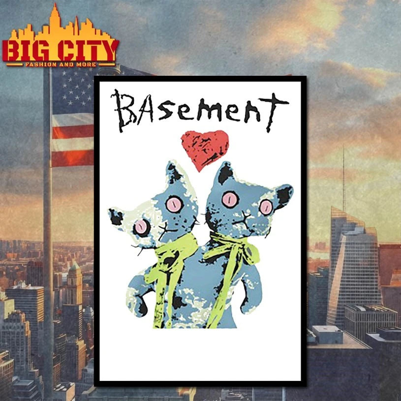 Basement Siamese Cats - Adult & Kids T-Shirts, Sweatshirts & Hoodies apparel design preview 4