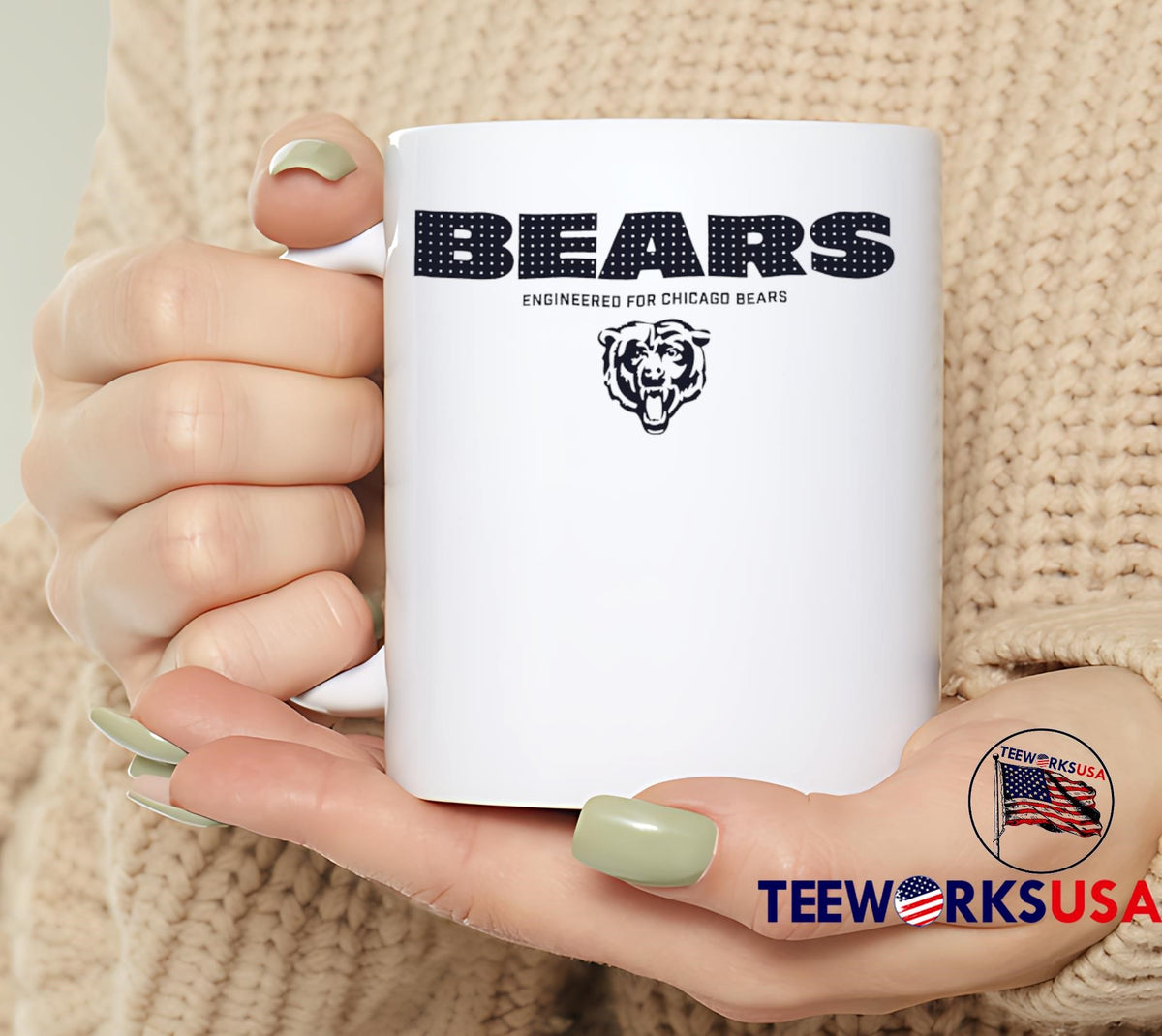 Bears Engineered For Chicago - Adult & Kids T-Shirts, Sweatshirts & Hoodies apparel design preview 6