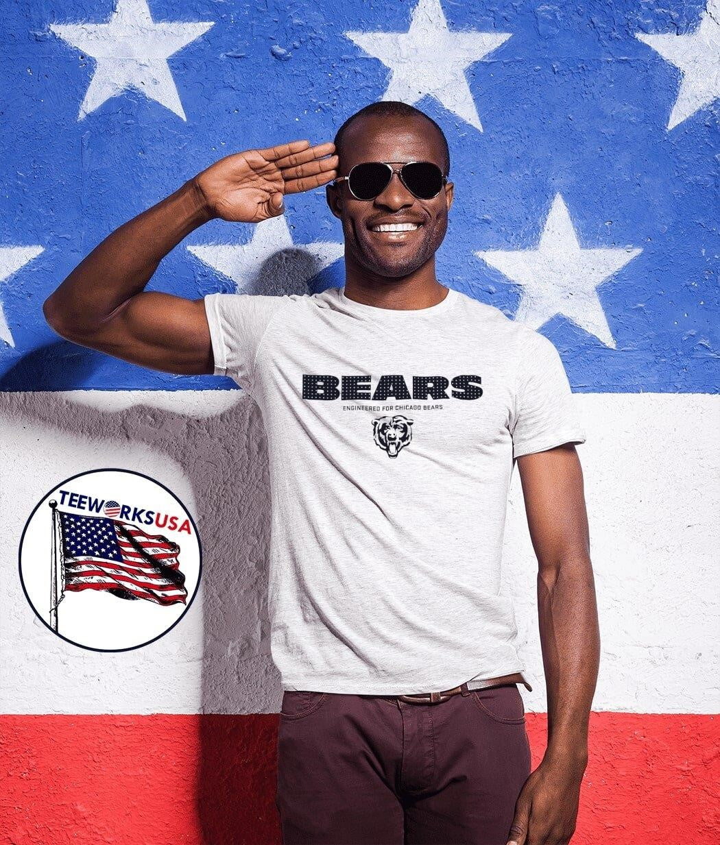 Bears Engineered For Chicago - Adult & Kids T-Shirts, Sweatshirts & Hoodies apparel design preview 1