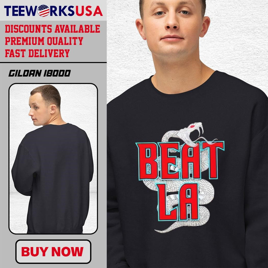 Beat La Arizona Diamondbacks Baseball - Adult & Kids T-Shirts, Sweatshirts & Hoodies apparel design preview 3