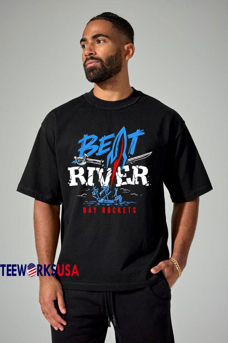 Beat River Bay Rockets classic - Adult & Kids T-Shirts, Sweatshirts & Hoodies apparel design preview 1