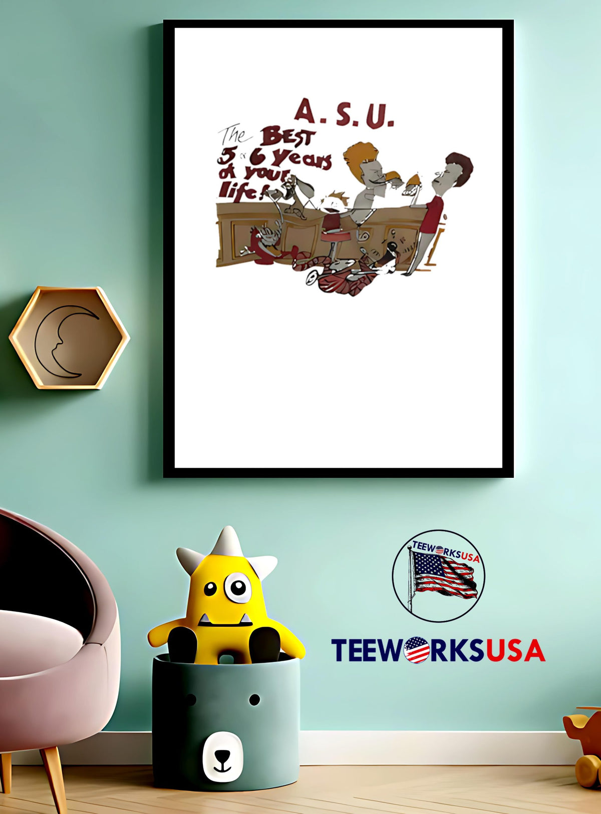 Beavis and Butt-Head ASU The Best 5 or 6 Years Of - Adult & Kids T-Shirts, Sweatshirts & Hoodies apparel design preview 4