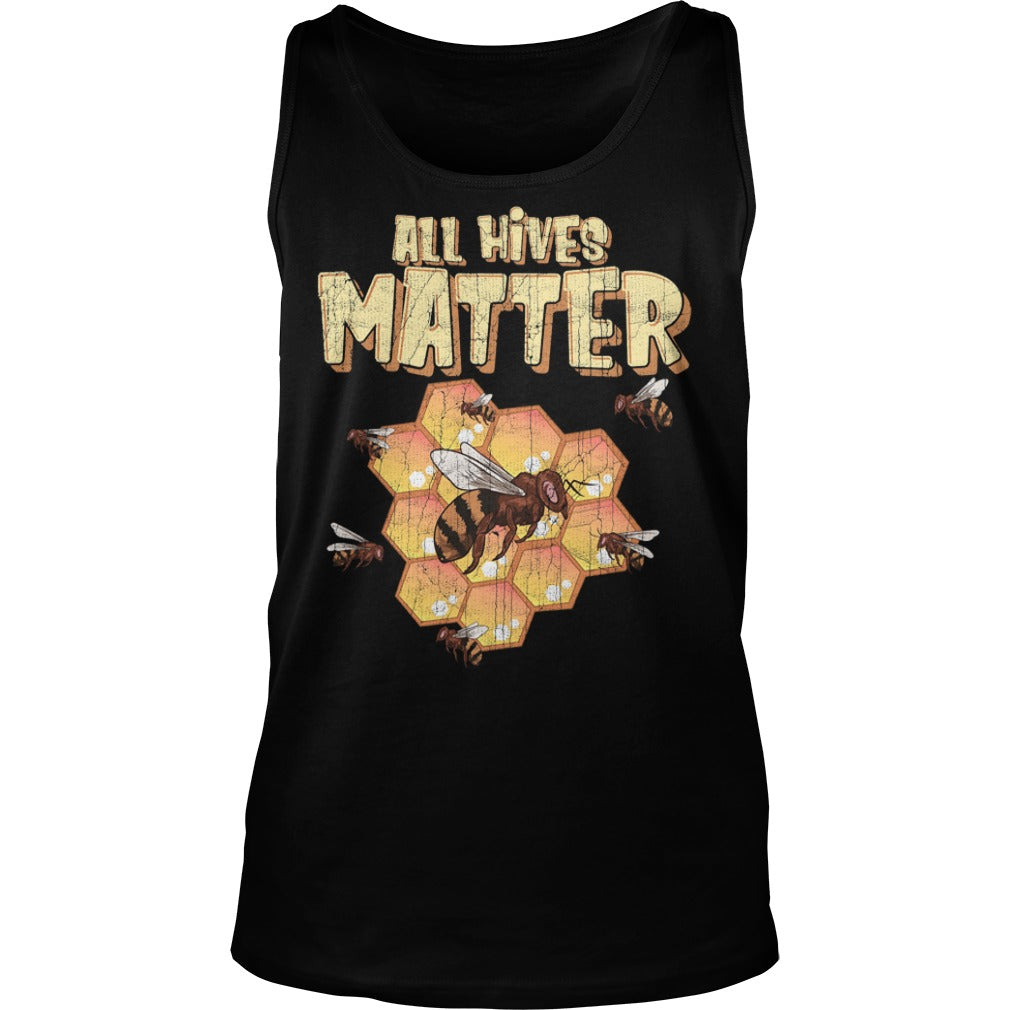 Beekeeping All Hives Matter - Adult & Kids T-Shirts, Sweatshirts & Hoodies apparel design preview 3