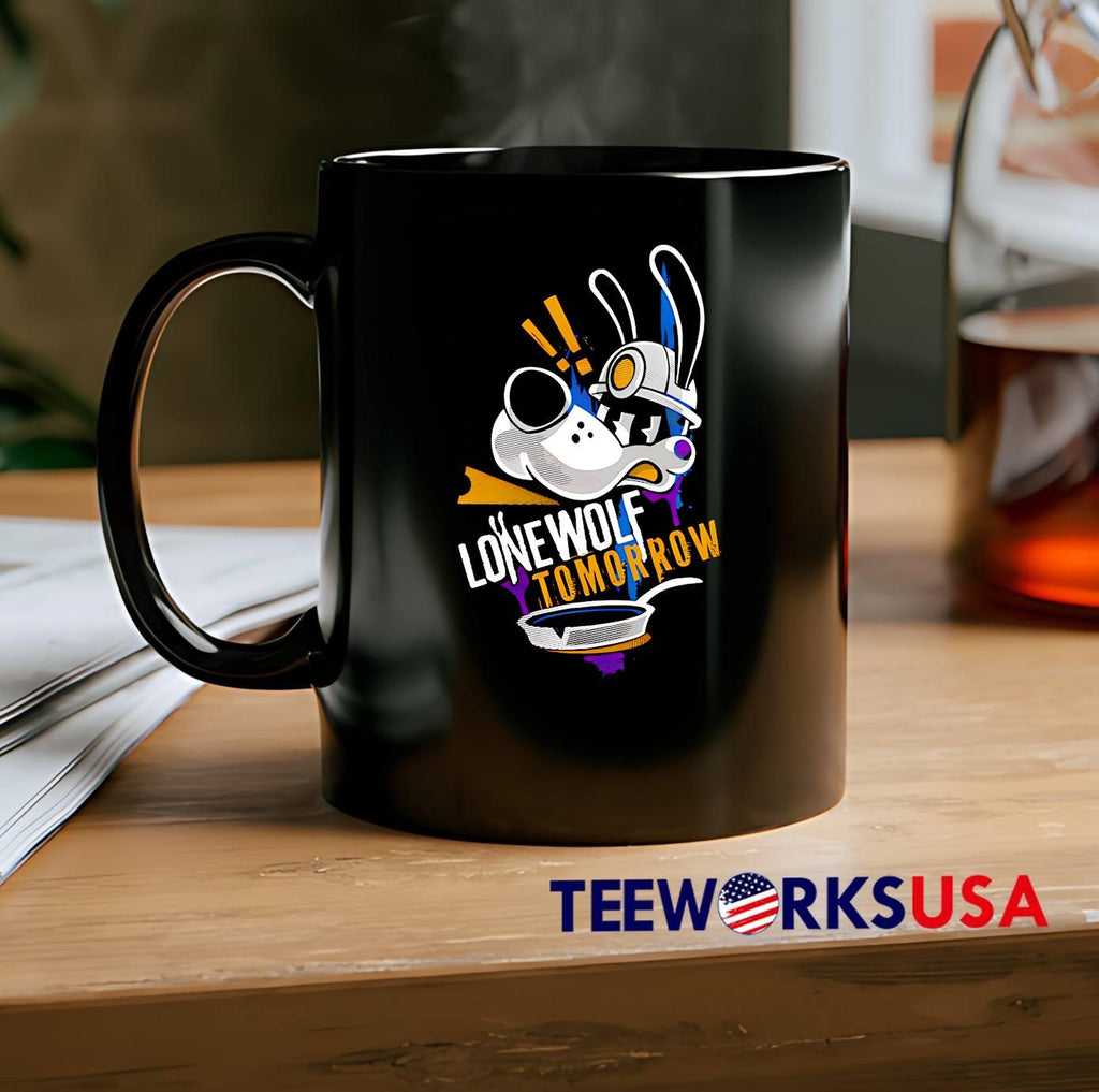 Bendy Lone Wolf Tomorrow - Adult & Kids T-Shirts, Sweatshirts & Hoodies apparel design preview 2