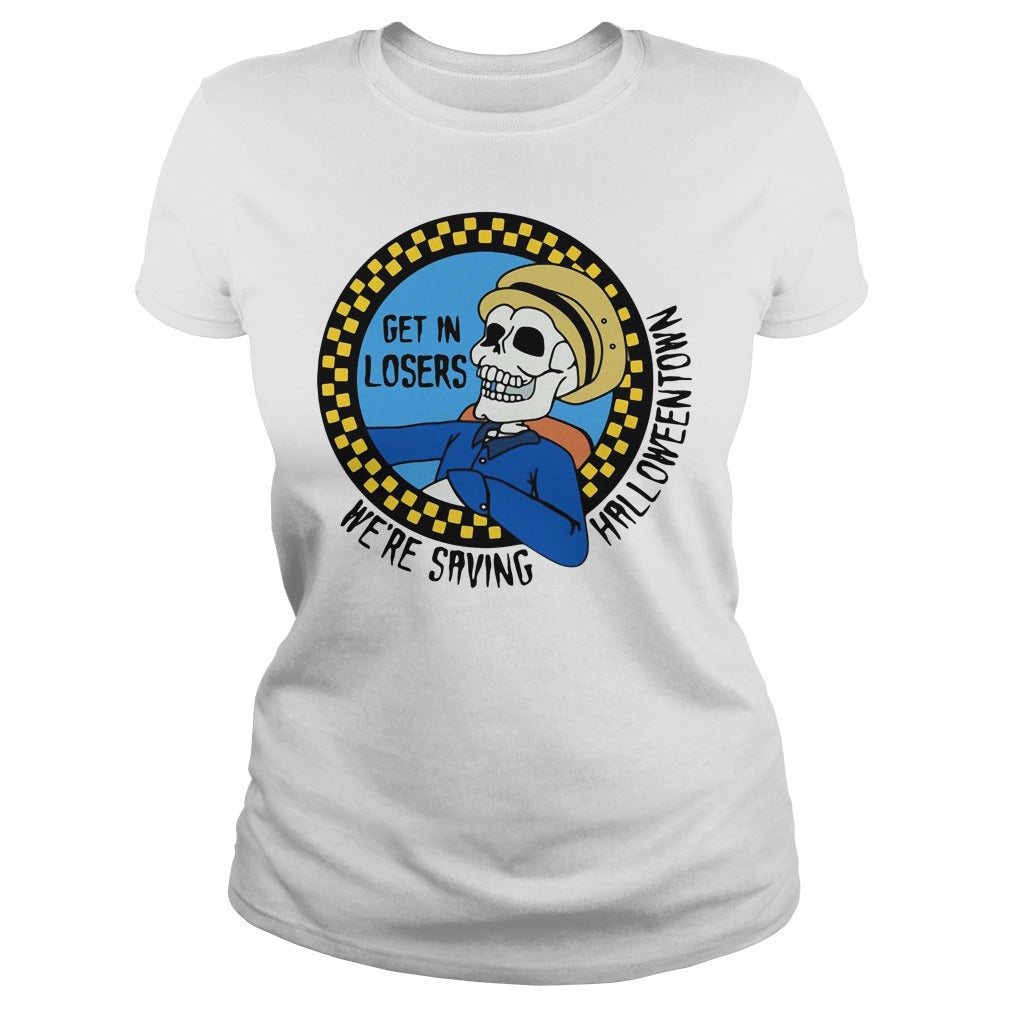 Benny Get In Loser We're Saving Halloweentown - Adult & Kids T-Shirts, Sweatshirts & Hoodies apparel design preview 2