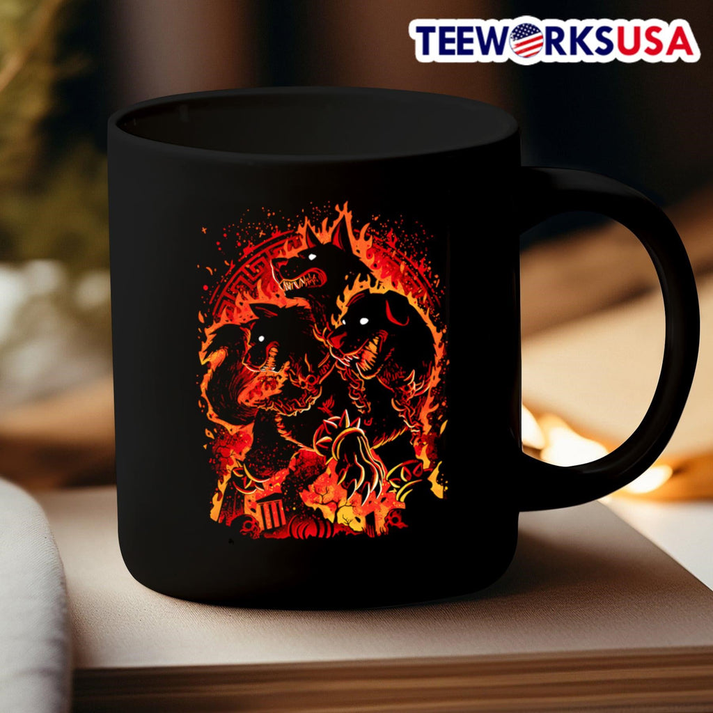 Cerberus the Hellhound - Adult & Kids T-Shirts, Sweatshirts & Hoodies apparel design preview 3