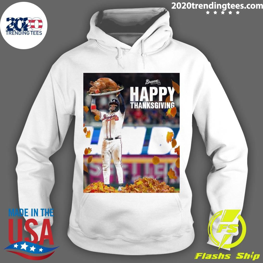 Best Braves Happy Thanksgiving - Adult & Kids T-Shirts, Sweatshirts & Hoodies apparel design preview 2