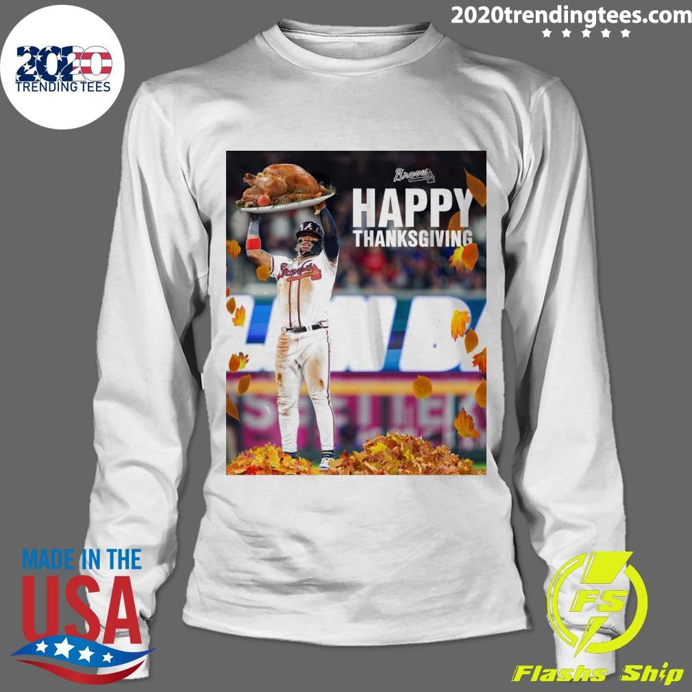 Best Braves Happy Thanksgiving - Adult & Kids T-Shirts, Sweatshirts & Hoodies apparel design preview 4