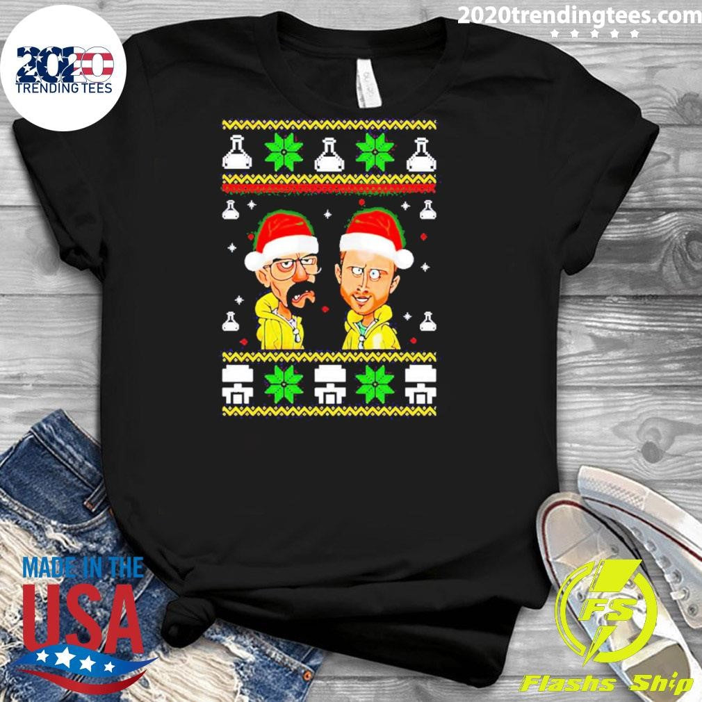 Best Breaking Bad ugly Christmas - Adult & Kids T-Shirts, Sweatshirts & Hoodies apparel design preview 3