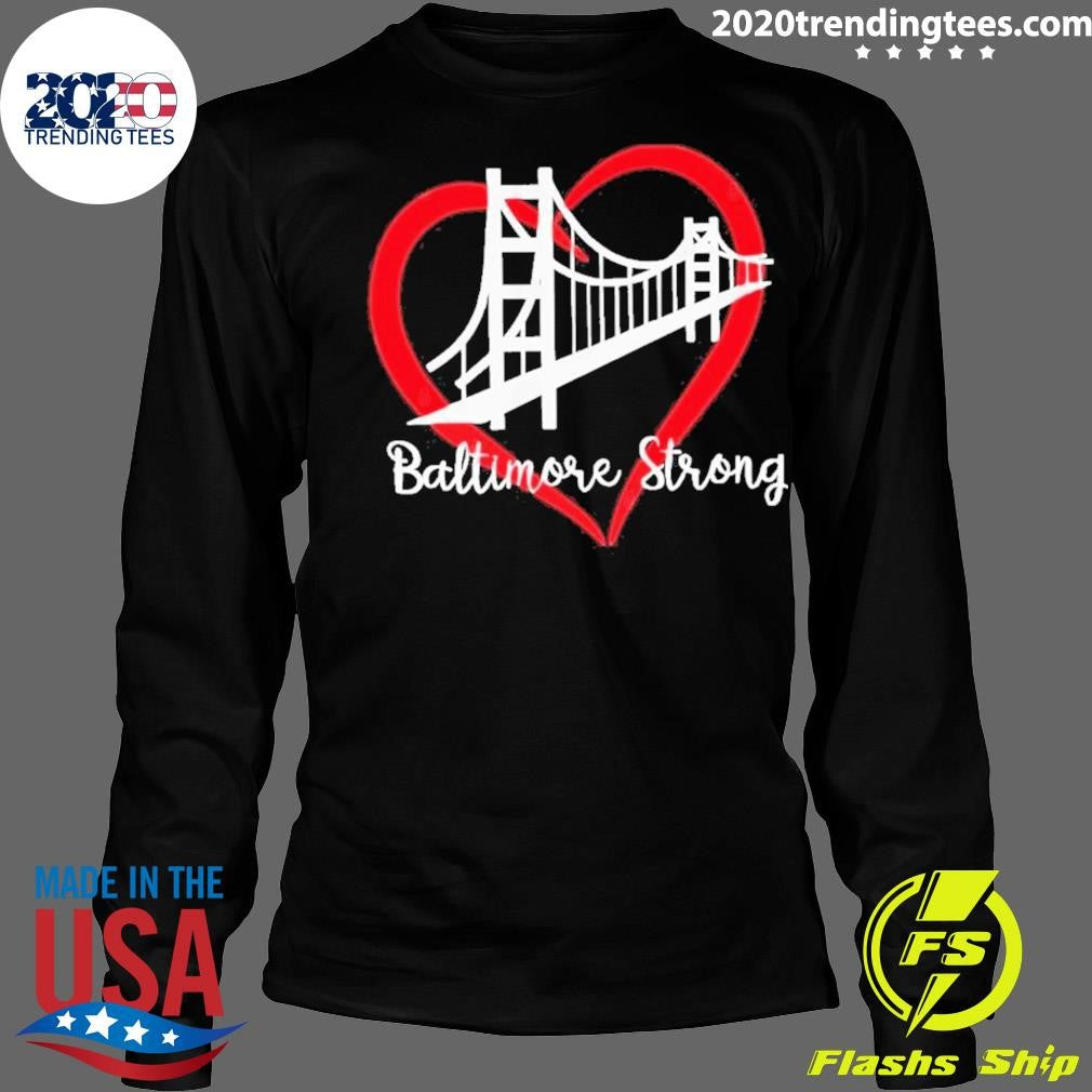 Best Bridge Baltimore Strong 2024 Francis Scott Key - Adult & Kids T-Shirts, Sweatshirts & Hoodies apparel design preview 4