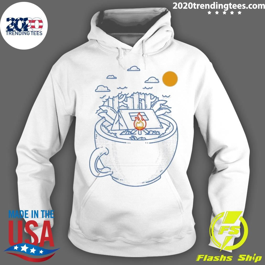 Best Campfire In A Cup Cozy Nights Under The Stars - Adult & Kids T-Shirts, Sweatshirts & Hoodies apparel design preview 2