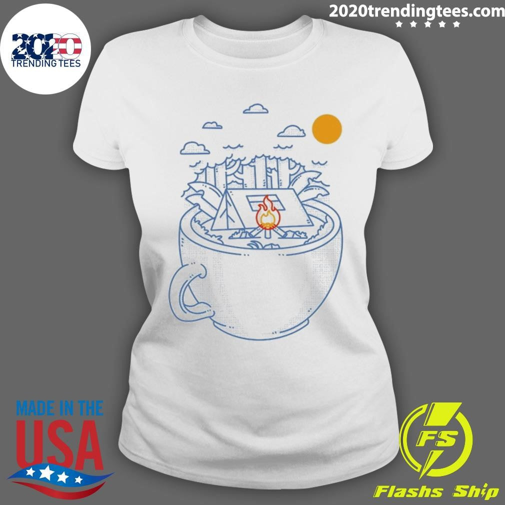 Best Campfire In A Cup Cozy Nights Under The Stars - Adult & Kids T-Shirts, Sweatshirts & Hoodies apparel design preview 3