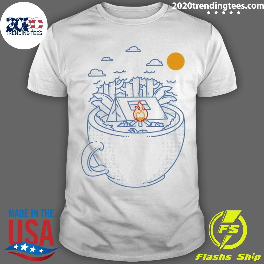 Best Campfire In A Cup Cozy Nights Under The Stars - Adult & Kids T-Shirts, Sweatshirts & Hoodies apparel design preview 1