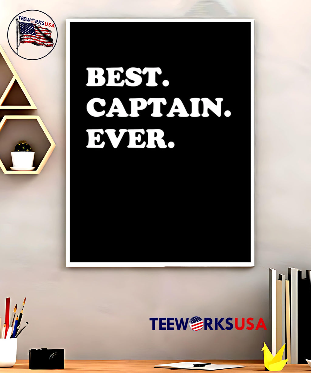 Best Captain Ever - Adult & Kids T-Shirts, Sweatshirts & Hoodies apparel design preview 5