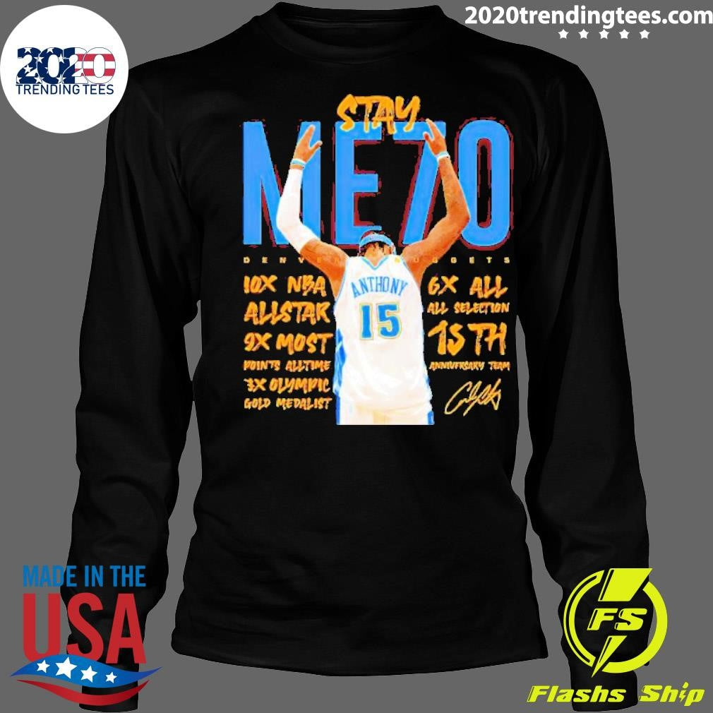 Best Carmelo Anthony Stayme70 Signature - Adult & Kids T-Shirts, Sweatshirts & Hoodies apparel design preview 4