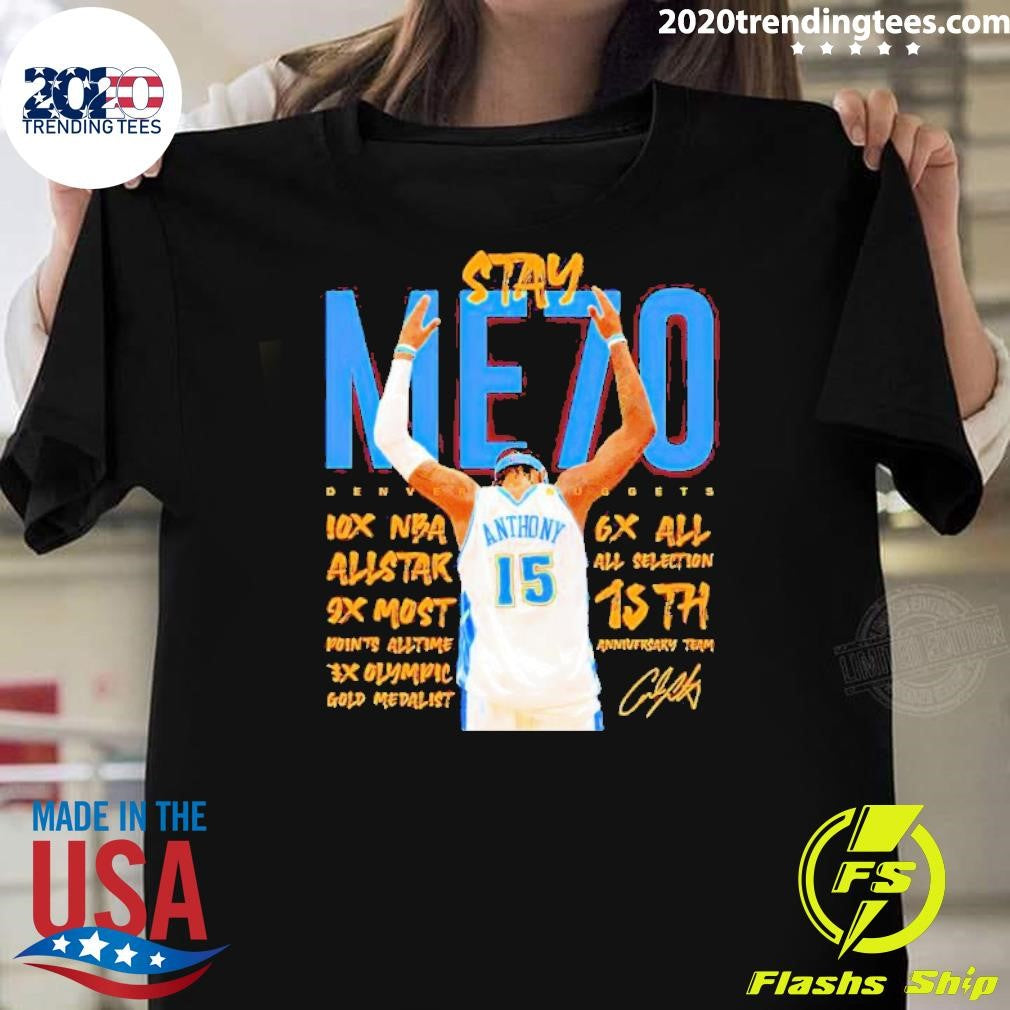 Best Carmelo Anthony Stayme70 Signature - Adult & Kids T-Shirts, Sweatshirts & Hoodies apparel design preview 1