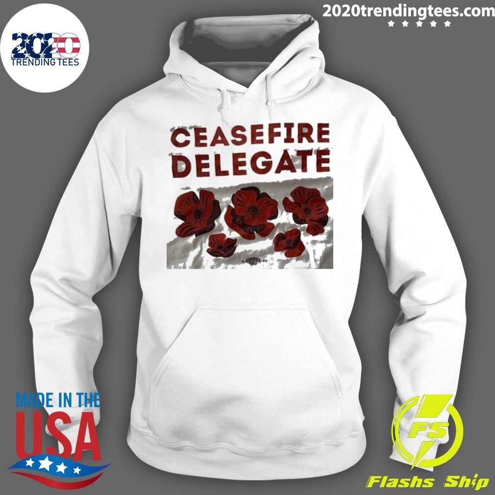 Best Ceasefire Delegate - Adult & Kids T-Shirts, Sweatshirts & Hoodies apparel design preview 2