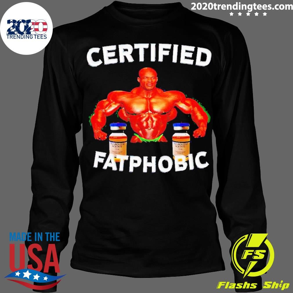 Best Certified Fatphobic - Adult & Kids T-Shirts, Sweatshirts & Hoodies apparel design preview 4