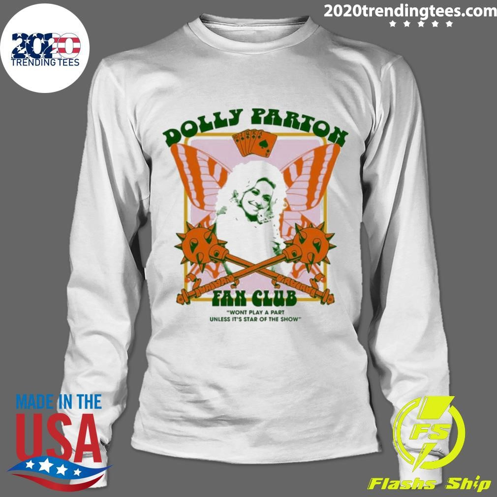 Best Dolly Parton Fan Club Won't Play A Part Unless - Adult & Kids T-Shirts, Sweatshirts & Hoodies apparel design preview 4