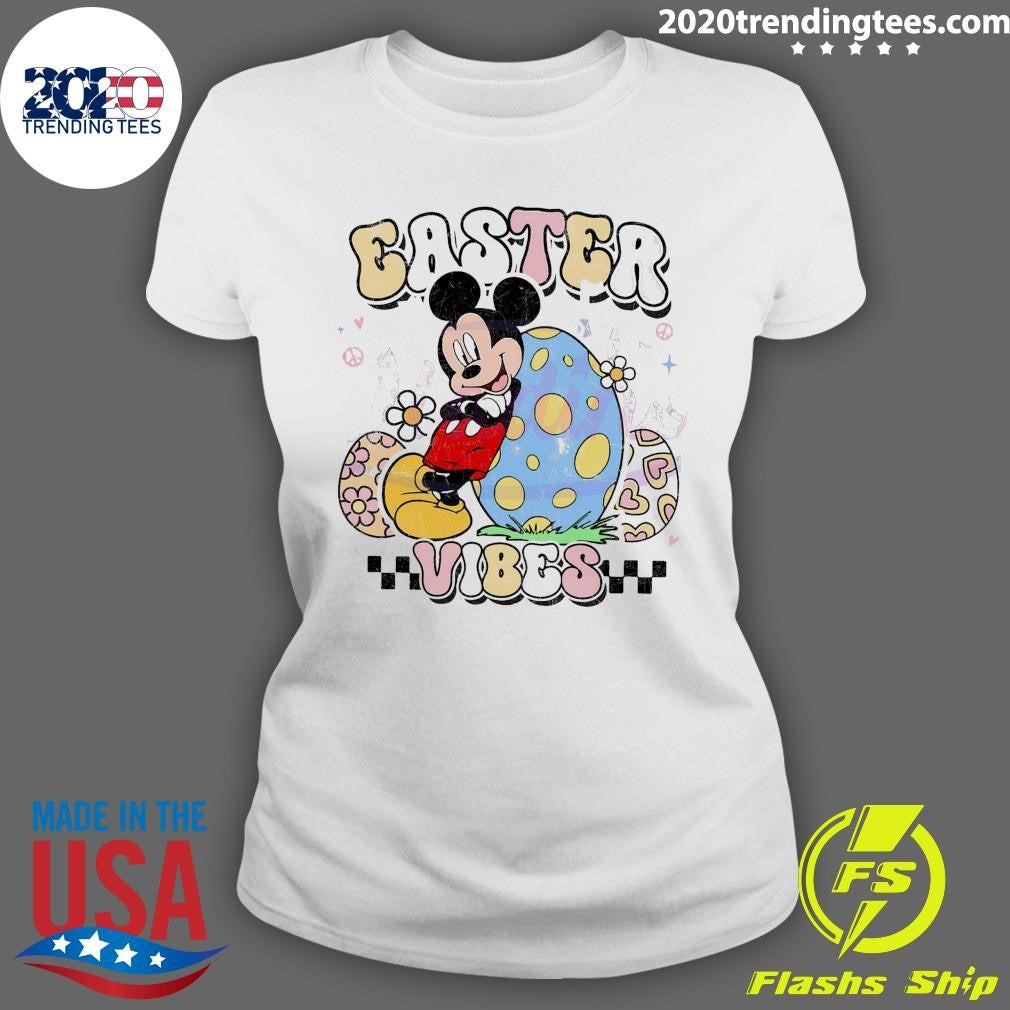 Best Easter Vibes Magical Castle Mickey - Adult & Kids T-Shirts, Sweatshirts & Hoodies apparel design preview 3