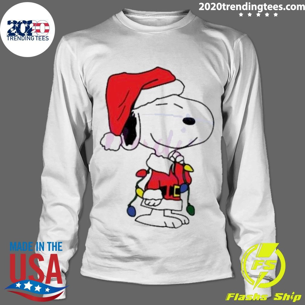 Best Free Peanuts Christmas Snoopy - Adult & Kids T-Shirts, Sweatshirts & Hoodies apparel design preview 4
