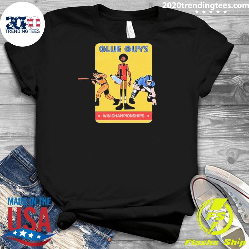 Best Glue Guys Win Championships - Adult & Kids T-Shirts, Sweatshirts & Hoodies apparel design preview 3