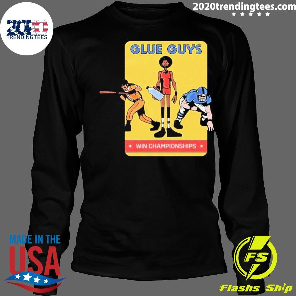 Best Glue Guys Win Championships - Adult & Kids T-Shirts, Sweatshirts & Hoodies apparel design preview 4