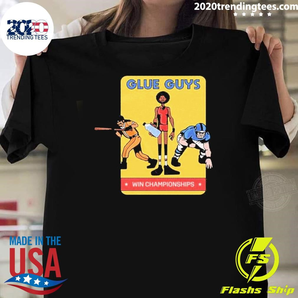 Best Glue Guys Win Championships - Adult & Kids T-Shirts, Sweatshirts & Hoodies apparel design preview 1