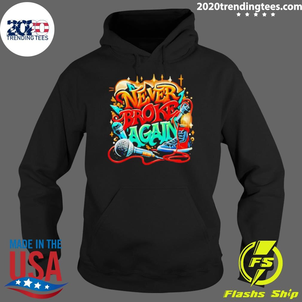 Best Graffiti Never Broke Again - Adult & Kids T-Shirts, Sweatshirts & Hoodies apparel design preview 2