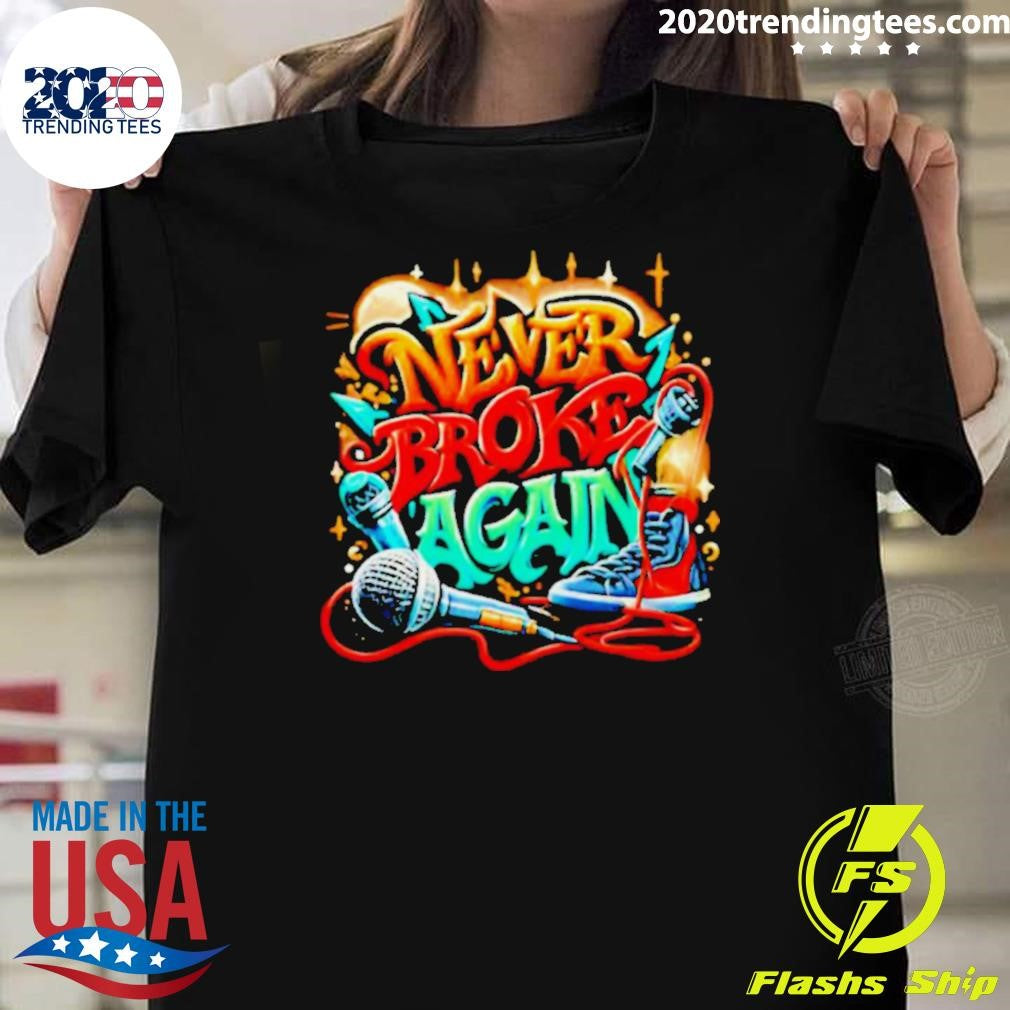 Best Graffiti Never Broke Again - Adult & Kids T-Shirts, Sweatshirts & Hoodies apparel design preview 1
