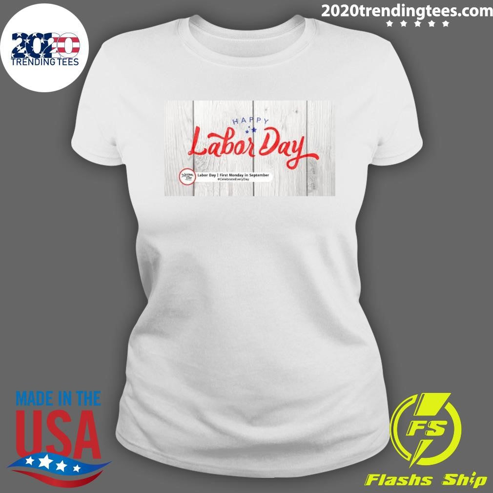 Best Happy Labor Day First Monday In September 2024 - Adult & Kids T-Shirts, Sweatshirts & Hoodies apparel design preview 3