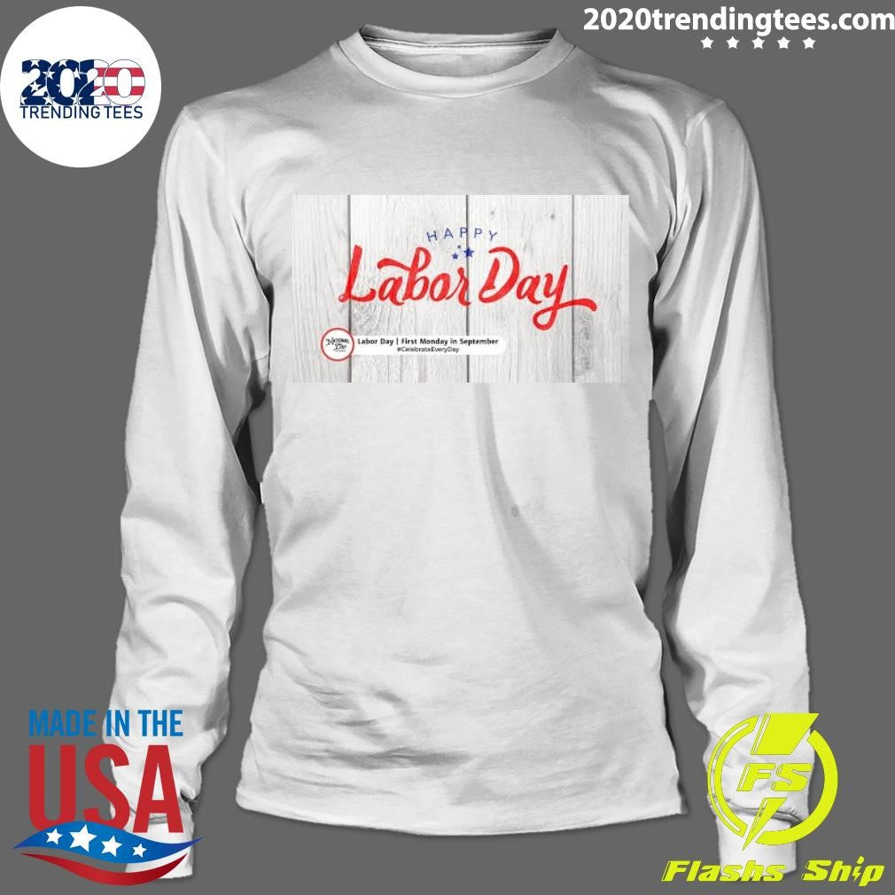 Best Happy Labor Day First Monday In September 2024 - Adult & Kids T-Shirts, Sweatshirts & Hoodies apparel design preview 4