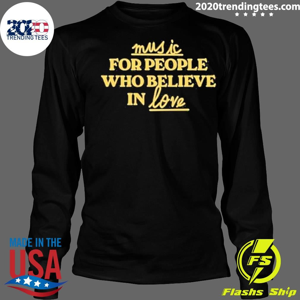 Best Jake Shane Music For People Who Believe In Love - Adult & Kids T-Shirts, Sweatshirts & Hoodies apparel design preview 4