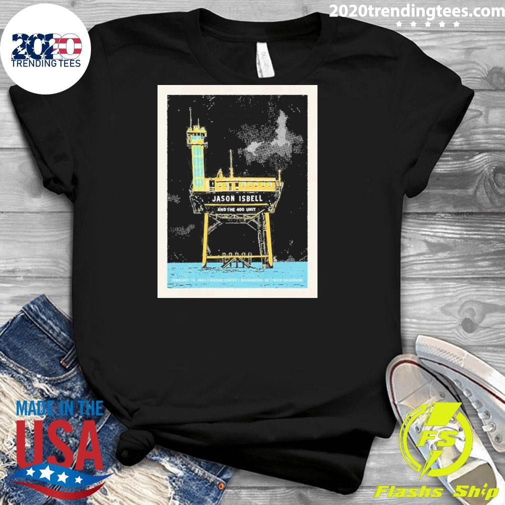 Best Jason Isbell And The 400 Unit Feb 19, 2024 Tour - Adult & Kids T-Shirts, Sweatshirts & Hoodies apparel design preview 3