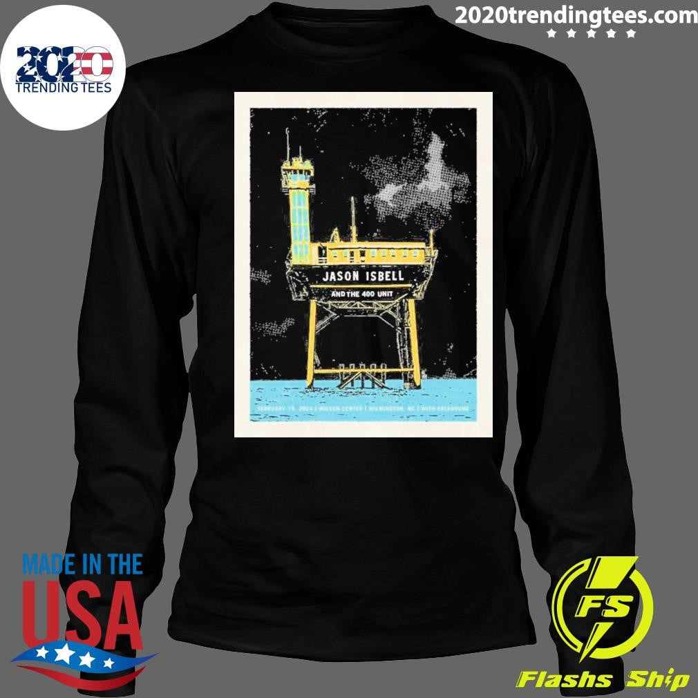 Best Jason Isbell And The 400 Unit Feb 19, 2024 Tour - Adult & Kids T-Shirts, Sweatshirts & Hoodies apparel design preview 4
