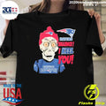 Best Jeff Dunham New England Patriots Haters Silence! - Adult & Kids T-Shirts, Sweatshirts & Hoodies apparel design preview 1