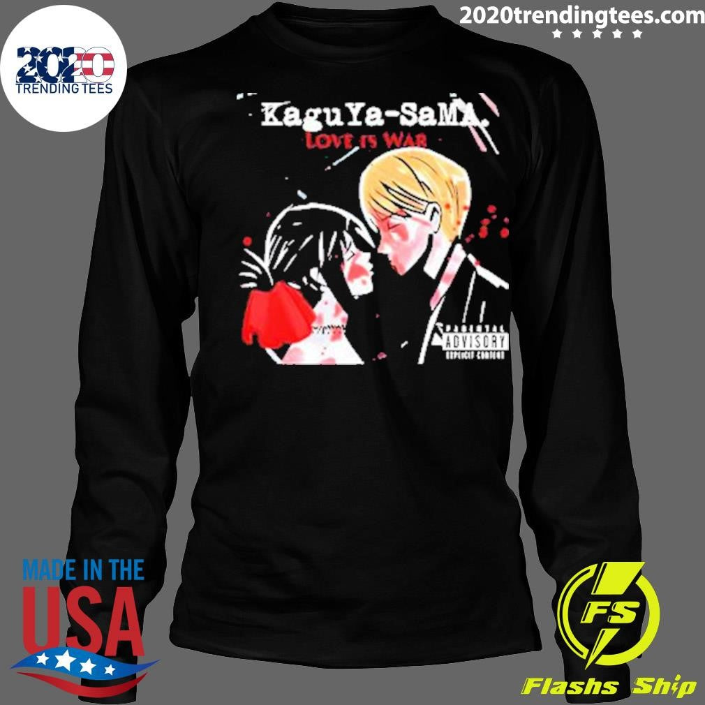 Best Kaguya Sama Three Cheers For Sweet War - Adult & Kids T-Shirts, Sweatshirts & Hoodies apparel design preview 4