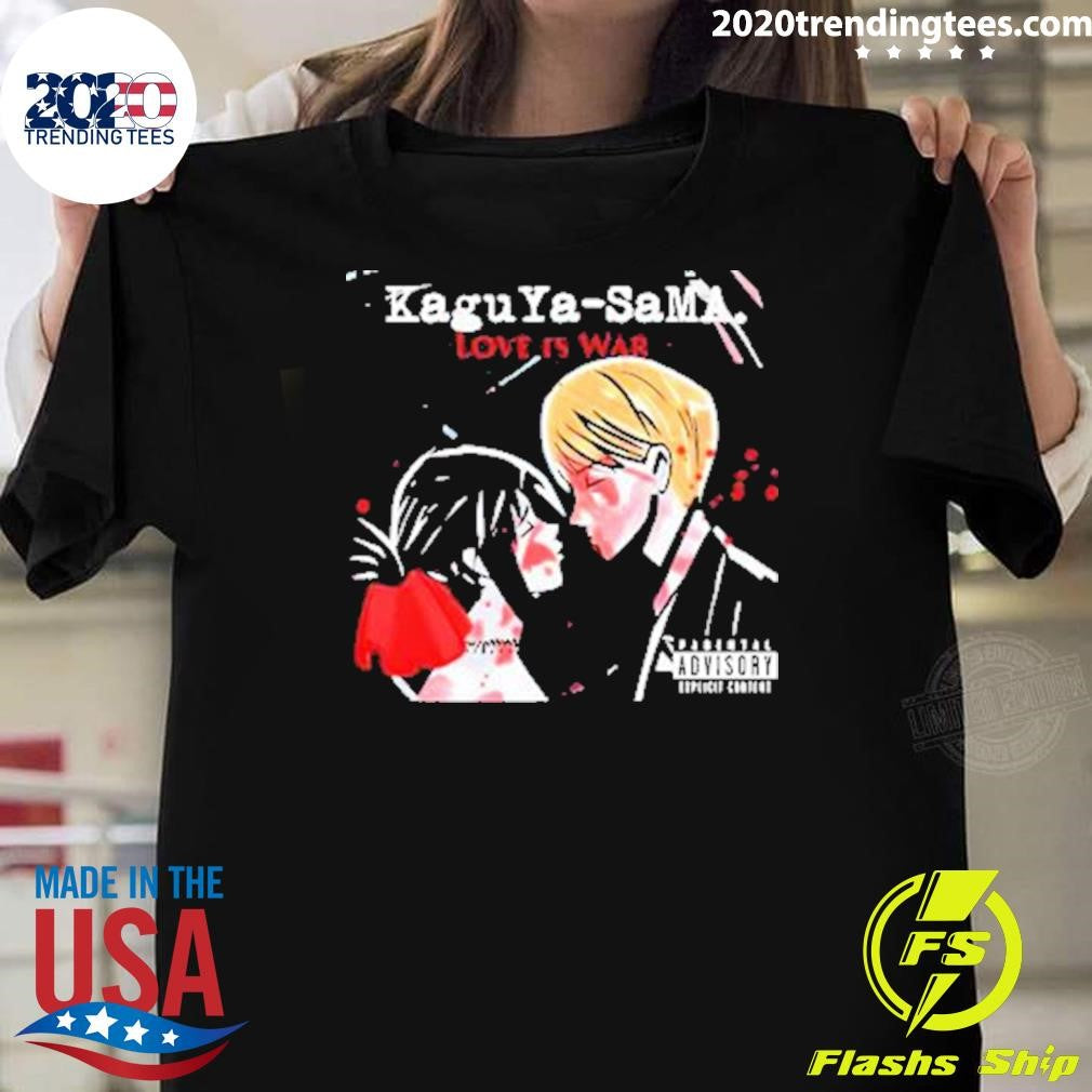 Best Kaguya Sama Three Cheers For Sweet War - Adult & Kids T-Shirts, Sweatshirts & Hoodies apparel design preview 1