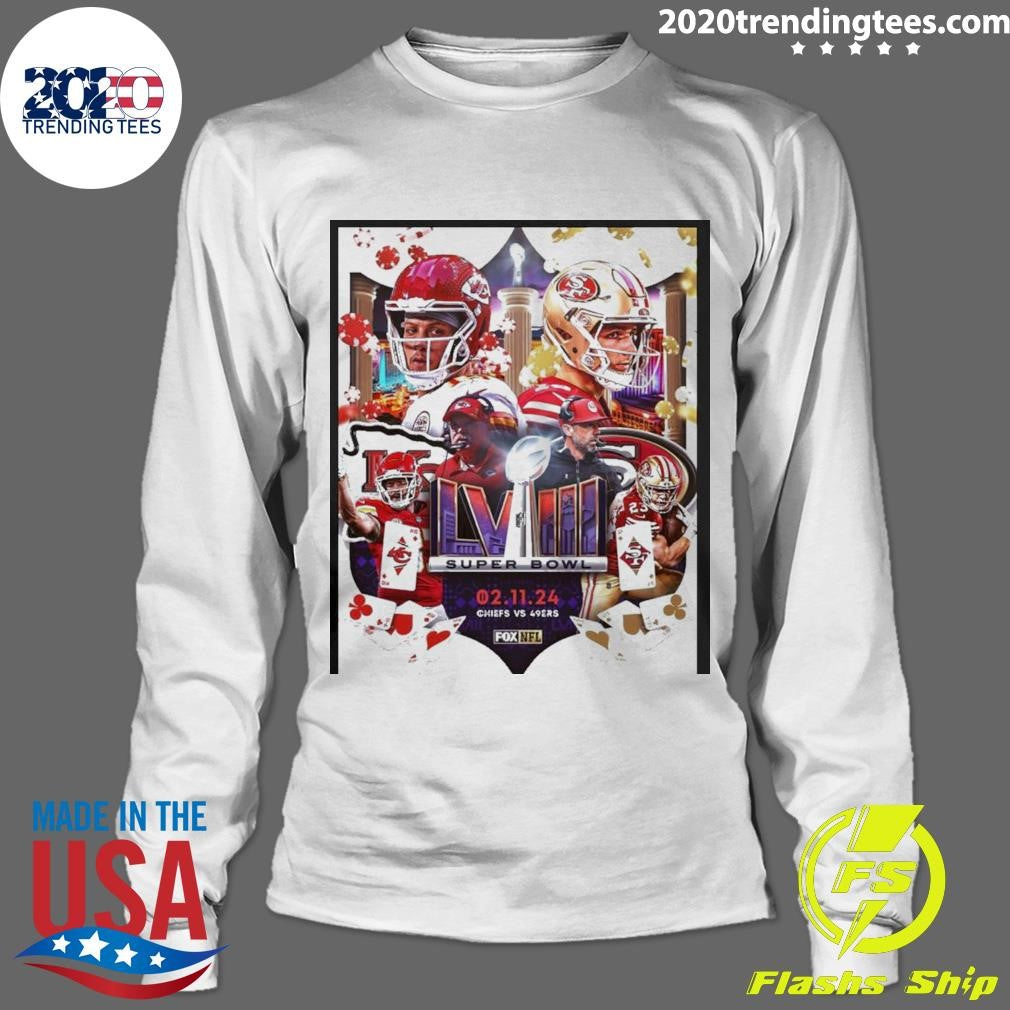 Best Kansas City Chiefs Vs San Francisco 49ers In Las - Adult & Kids T-Shirts, Sweatshirts & Hoodies apparel design preview 4