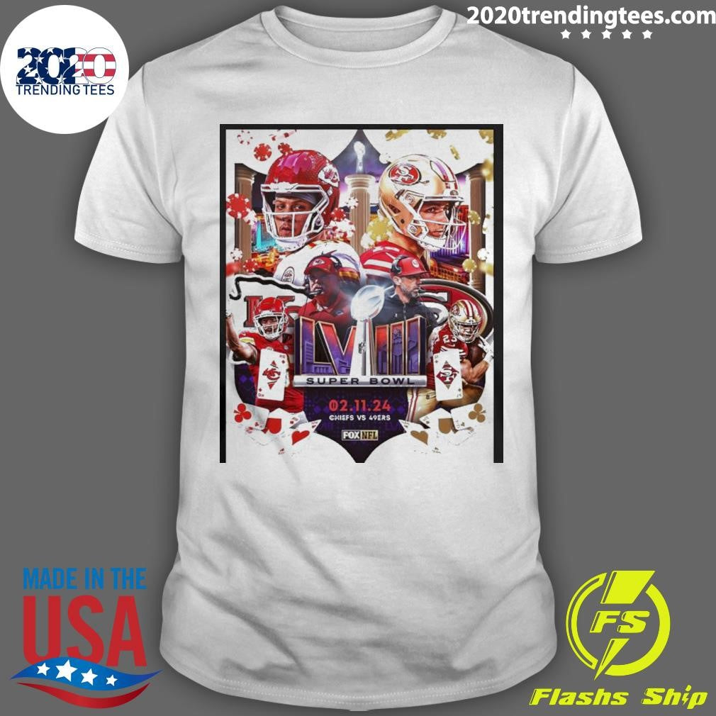 Best Kansas City Chiefs Vs San Francisco 49ers In Las - Adult & Kids T-Shirts, Sweatshirts & Hoodies apparel design preview 1