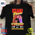 Best Keanu Reeves 59th Anniversary 1964-2025 Thank - Adult & Kids T-Shirts, Sweatshirts & Hoodies apparel design preview 1