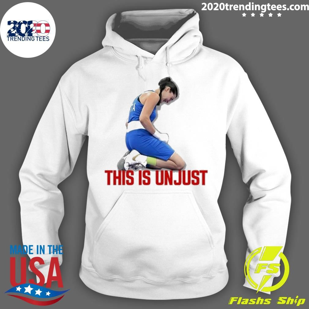 Best Kellie-Jay Keen Angela Carini This Is Unjust - Adult & Kids T-Shirts, Sweatshirts & Hoodies apparel design preview 2