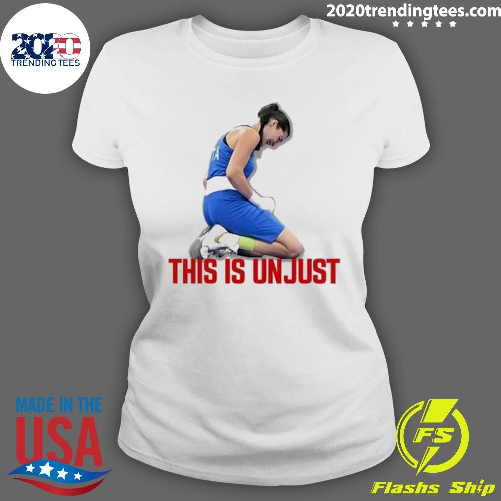 Best Kellie-Jay Keen Angela Carini This Is Unjust - Adult & Kids T-Shirts, Sweatshirts & Hoodies apparel design preview 3
