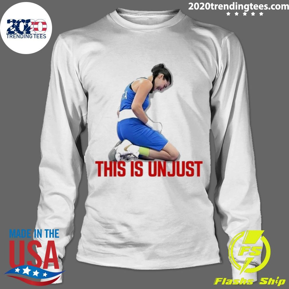 Best Kellie-Jay Keen Angela Carini This Is Unjust - Adult & Kids T-Shirts, Sweatshirts & Hoodies apparel design preview 4